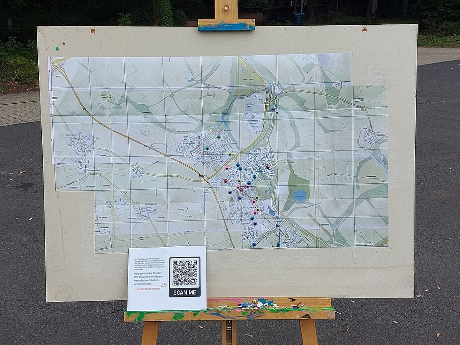 Karte mit Gefahrenpunkten in Bedburg Hier wird es kritisch: Gefahrenpunkte in Bedburg.