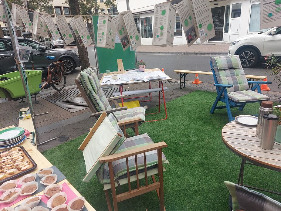 No-Parking Day Düren, Chilling Zone No-Parking Day Düren, Chilling Zone